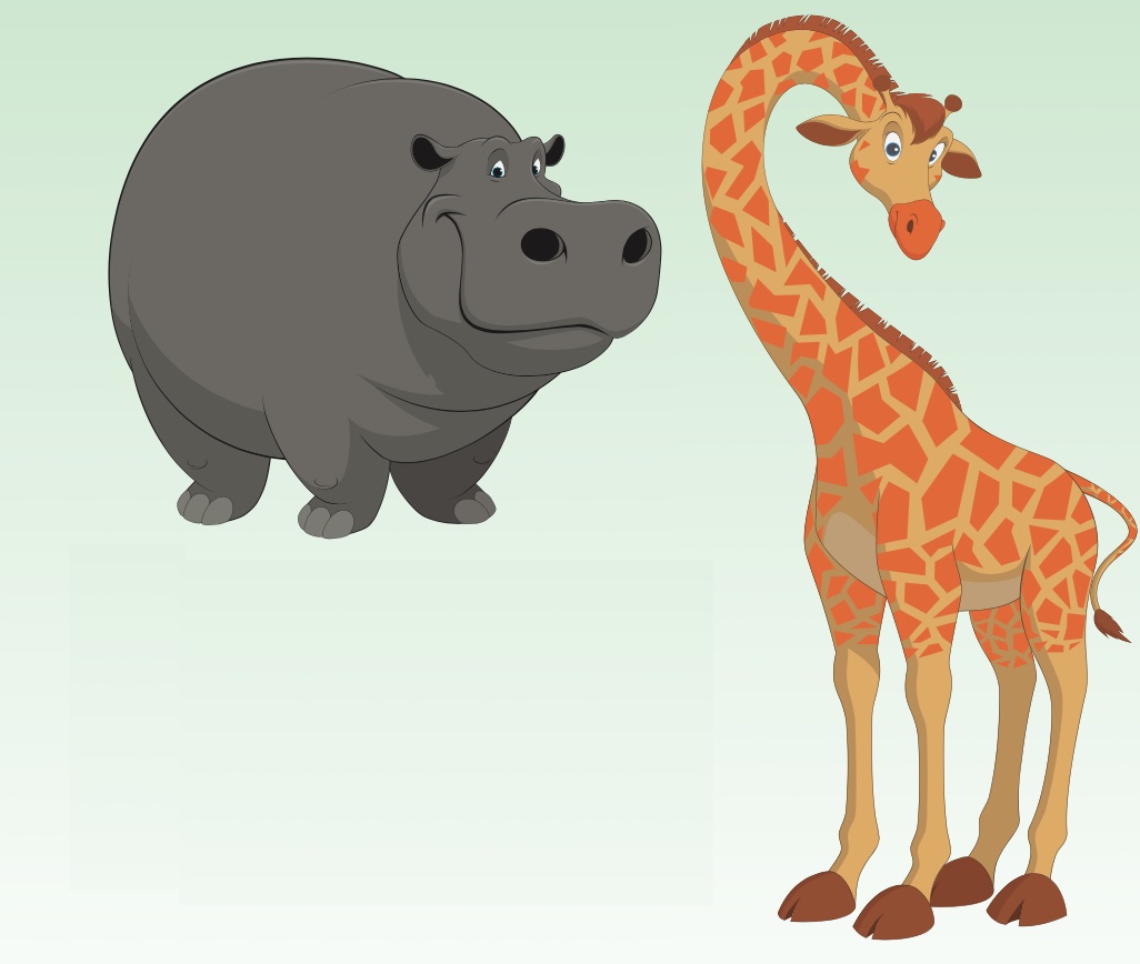 HIPPOS AND GIRAFFES