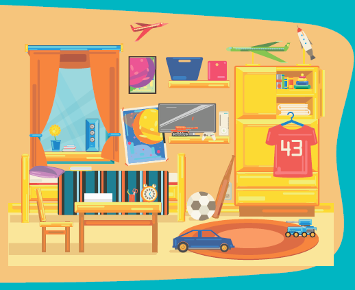 JOHN'S BEDROOM