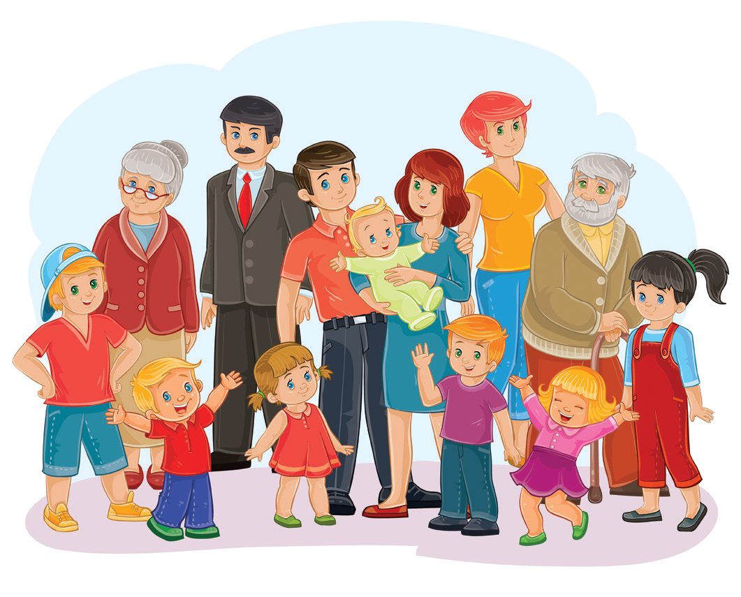 ONE BIG HAPPY FAMILY