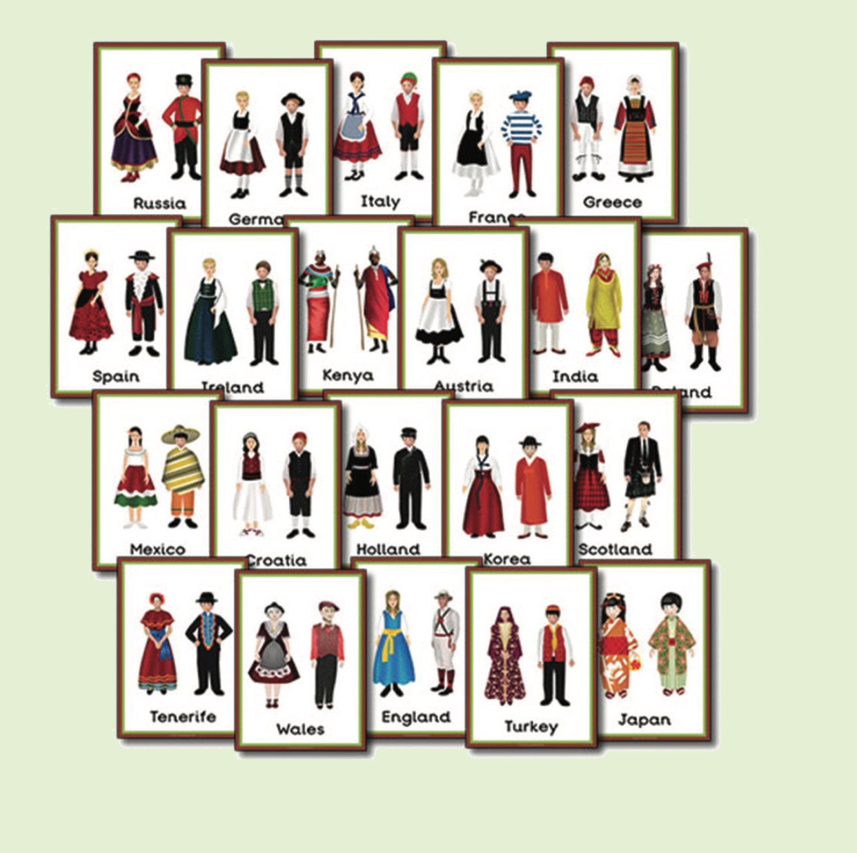 TRADITIONAL CLOTHING AROUND THE WORLD