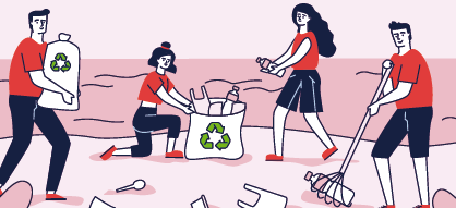REDUCING WASTE BY REUSING