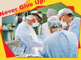 Never Give Up!