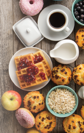 Healthy and Unhealthy Snacks