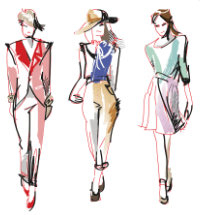 Chanel and Armani