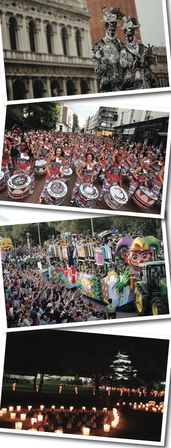 FESTIVALS AROUND THE GLOBE