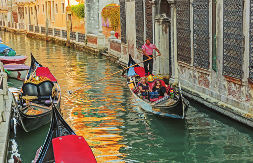 Venice is a beautiful city