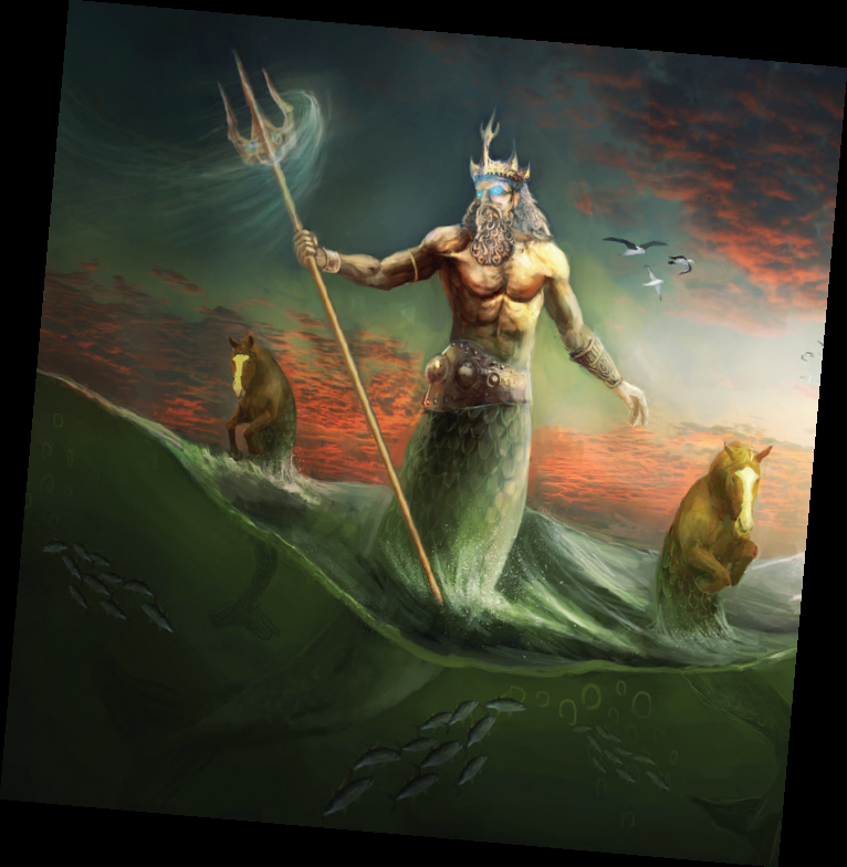 The Myth of Poseidon - God of the Sea