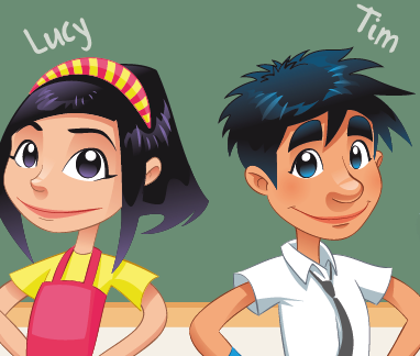 LUCY AND TIM