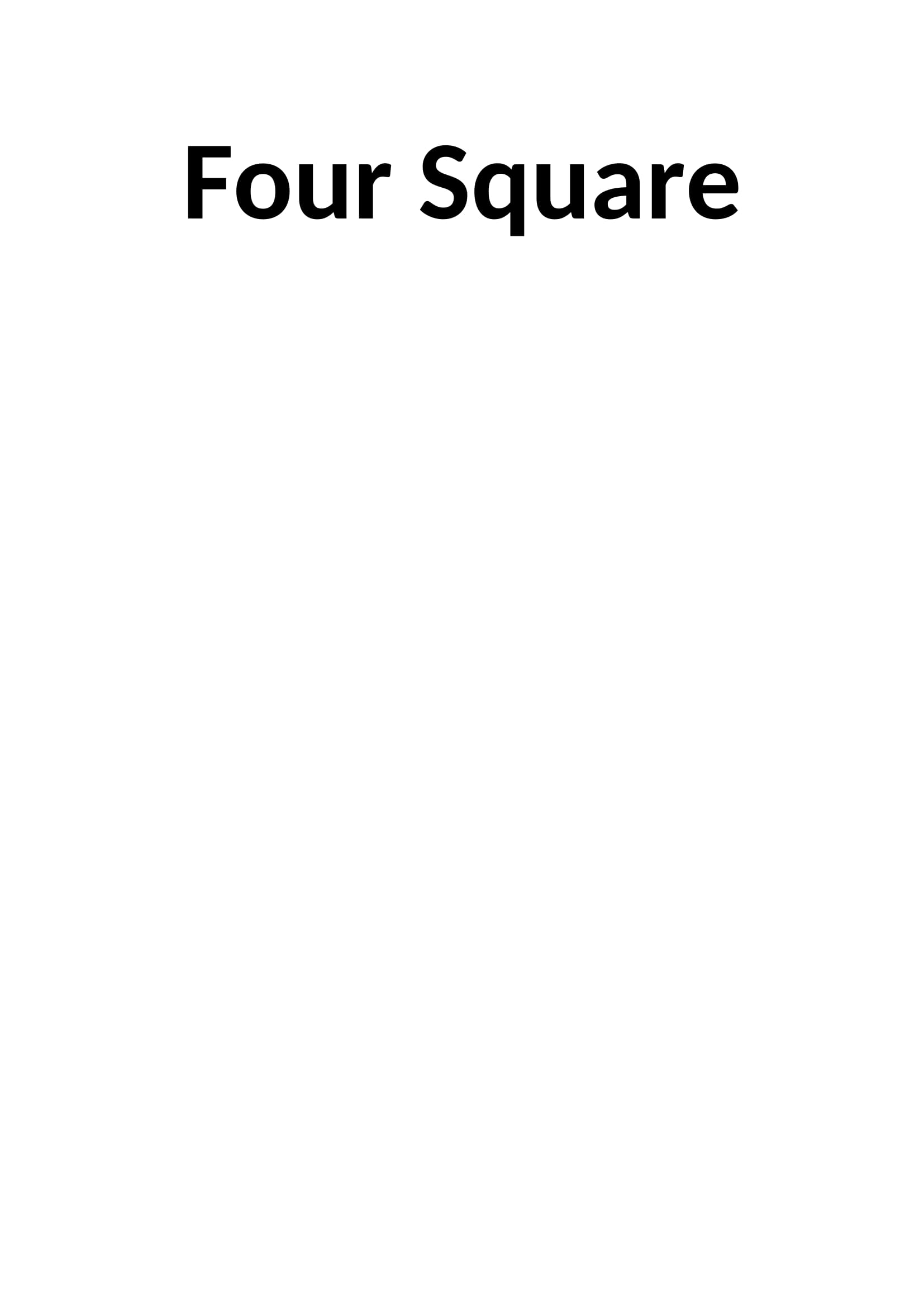 Four square