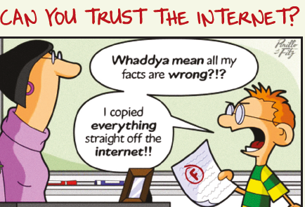 CAN YOU TRUST THE INTERNET?