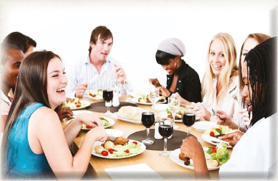 At a Diner Party