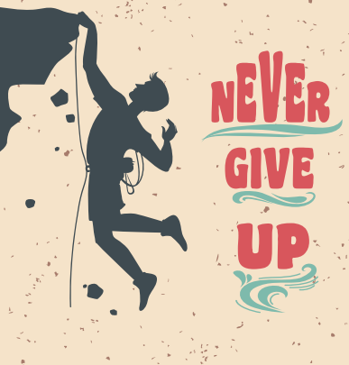 Reading: Never Give Up