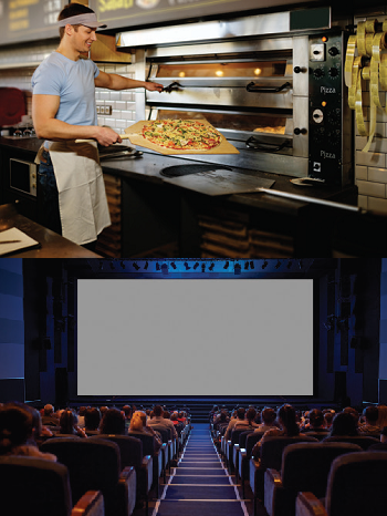 Movie and Pizza