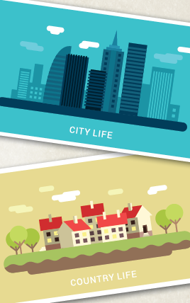 Is country life better than city life?