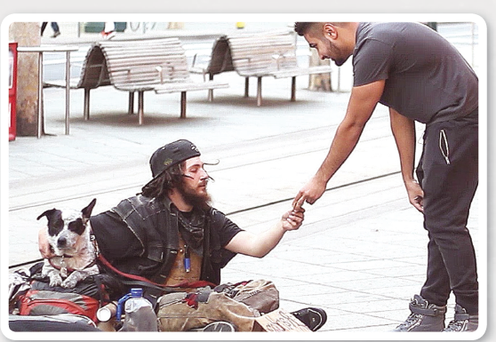 HELPING THE HOMELESS