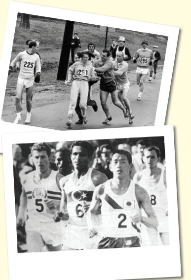 TWO AMAZING MOMENTS IN THE MARATHON HISTORY