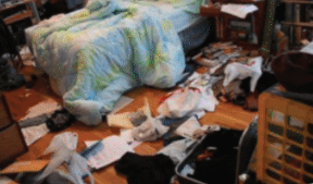 IS YOUR ROOM MESSY?