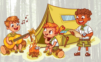Mia’s Camping Weekend