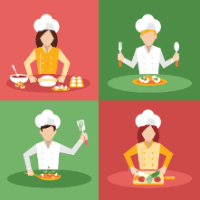 HOME EC STUDENTS GET A TASTE OF THE REAL WORLD