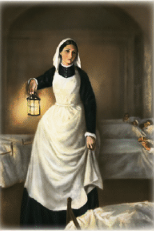 THE LADY WITH THE LAMP