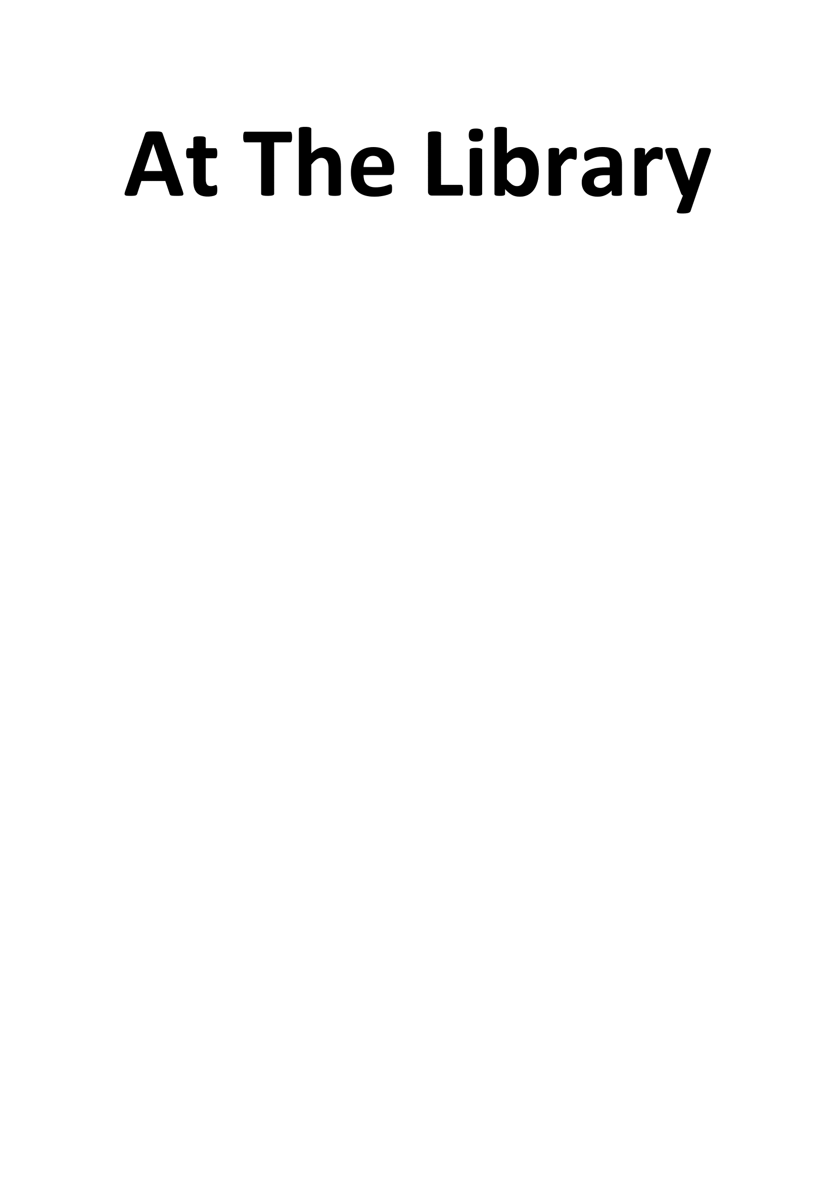 At The Library