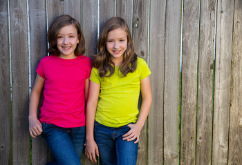 Twins: Sue and Zoe