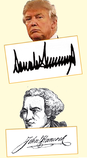 Famous Signatures